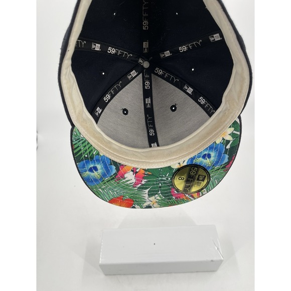 Chicago Cubs‎ 2022 MLB Field Of Dreams Authentic Fitted Hat Cap Size 8 Hawaiian - Picture 10 of 10